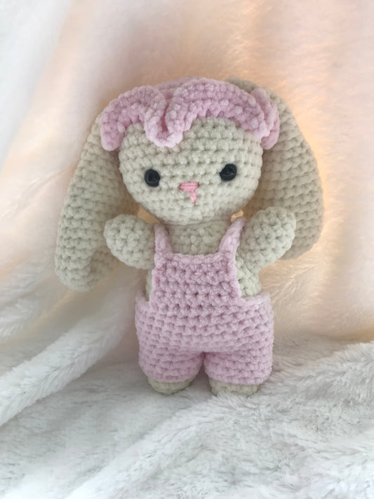 Cute crochet rabbit plush