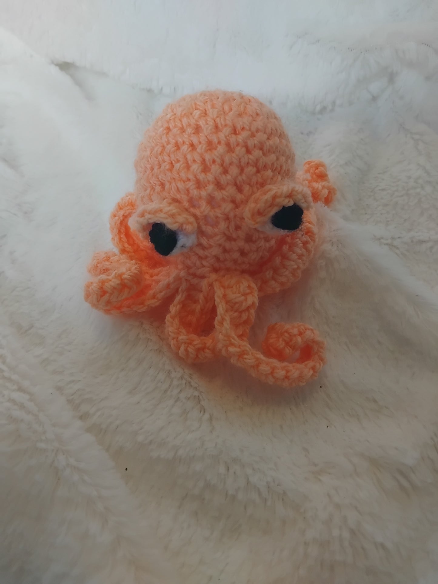 Crochet long legged octopus